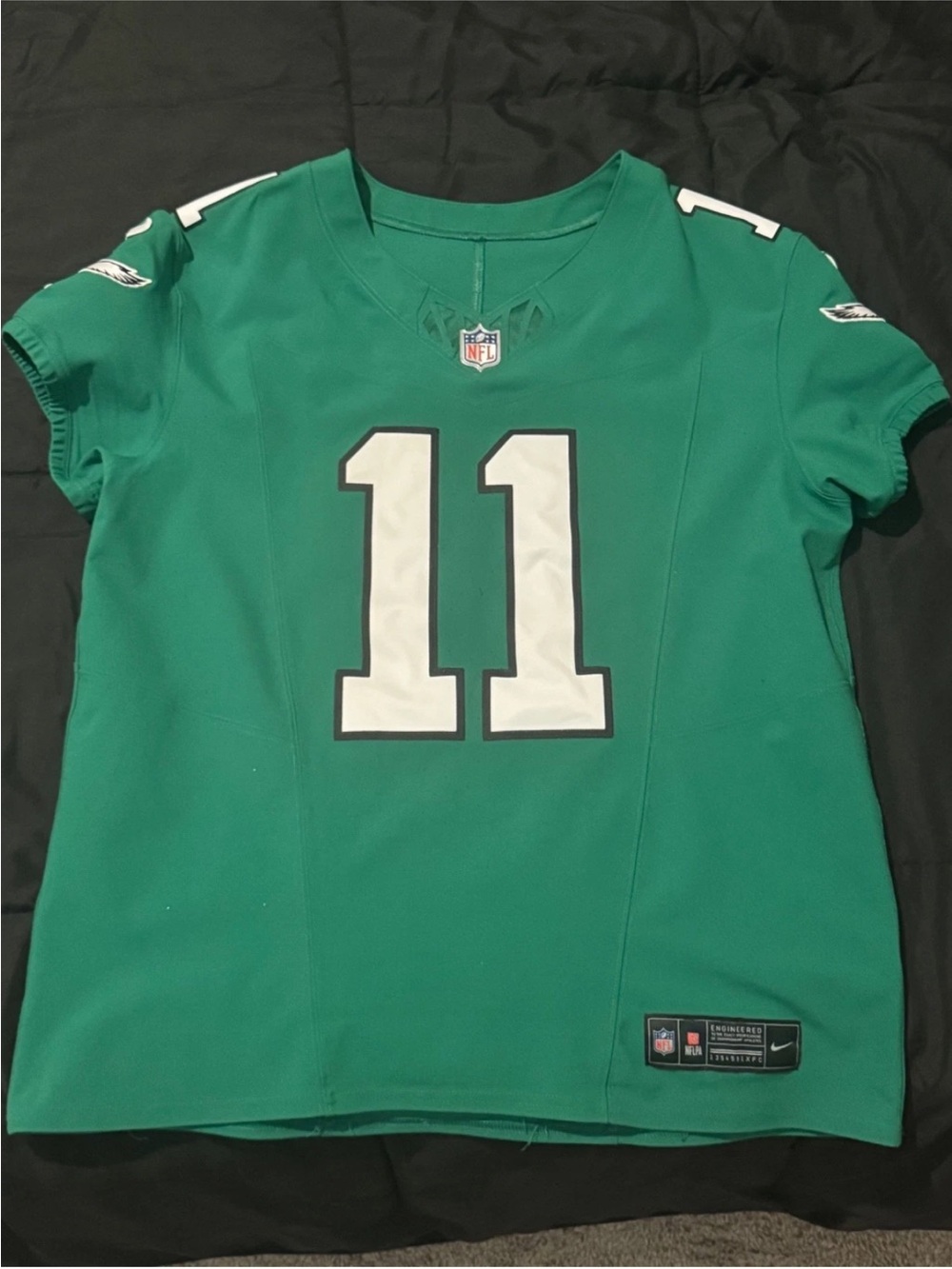 NFL Youth Green #11 Football Jersey